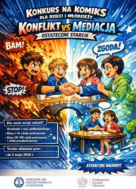konkurs mediacje komiks 2026 1 1